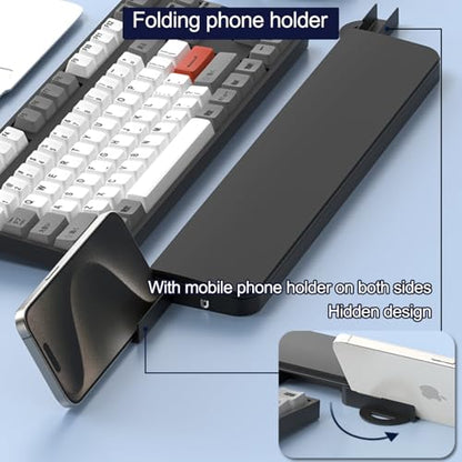 All-in-1 Keyboard Cleaner Includ Empty Bottle, Brush Set, Electronic Device Clean Tool for Camera, Earbud, PC Monitor, TV Tablet, Screens (Black)