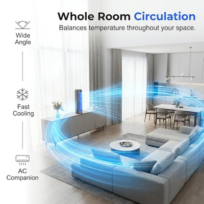 Portable Air Conditioner Cooling Fan Quiet with 3 Speeds, 2026 New Wall Mounted Fan, Portable Usb Desk Fan, Quiet Small Room Fan for Home Room, Adjustable Desk Fan for Office Work (1, Gray)