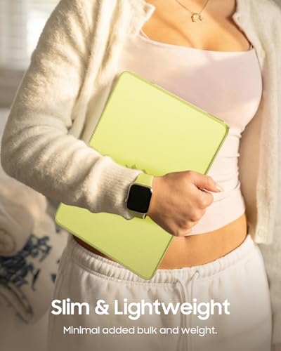 Fintie Case for MacBook Neo 13 Inch with Keyboard Skin & Screen Protector | 2026 A3404, Snap-On Design, Slim Fit, Matte Hard Shell Cover, Fingerprint Resistant, Frost Citrus - color: Frost Citrus