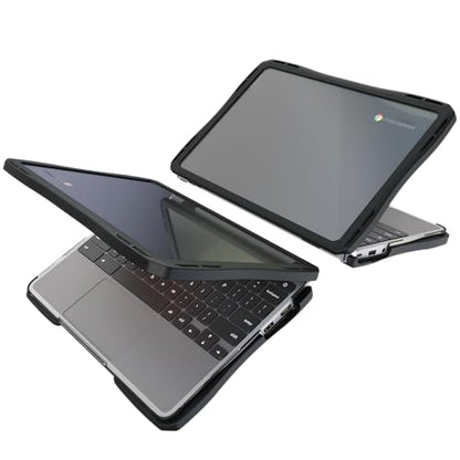 UZBL Air Hard Shell Case for Dell Chromebook 3120/3110 / 3100 2-in-1 & Clamshell, Student-Proof K-12 Protective Clear Cover (1-Pack) - size: (1-Pack) Air Shell