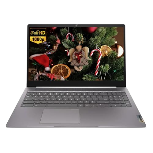 Lenovo IdeaPad 3i Chromebook, 15.6” FHD 1920 x 1080 Display, Intel Celeron N4500 1.1GHz, Intel UHD Graphics, 4GB RAM, 64GB SSD eMMC, Webcam, Bluetooth, Chrome OS, Grey (Renewed) - style: N4500 | 4GB|64GB Storage