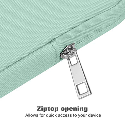 MoKo 9-11 Inch Tablet Sleeve Bag Padded Protetive Carrying Case | Fits New 11inch iPad Air M4, iPad A16 2025, iPad Pro 11 M4, Air 5/4/3, iPad 10/9/8th Gen, Tab S8/S9 11", Mint Green - color: Mint Green, size: 9-11 inch
