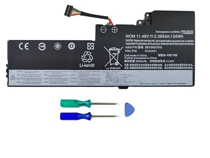 T470 T480 01AV421 01AV489 Internal Battery Replacement for ThinkPad T470 T480 A475 A485 TP25 Series Laptop, Compatible with 01AV419 01AV420 SB10K97577 SB10K97576 SB10K97578 Notebook.