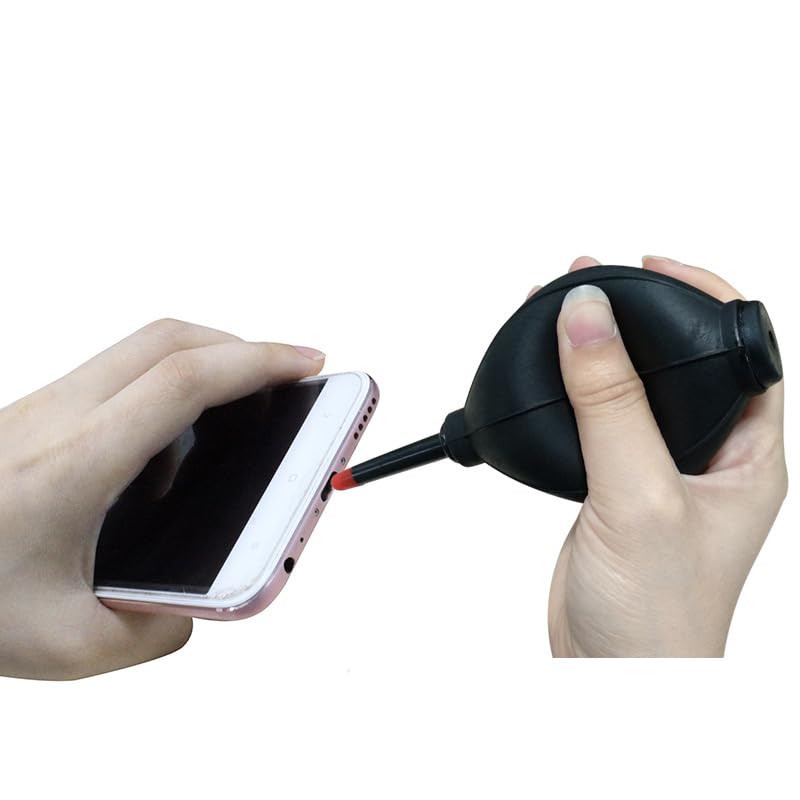 6 in 1 Dust Swiping Air Blower Brush Pen Cloth Cleaning kit for Digital Video Camera Computer Phone Screen Lens