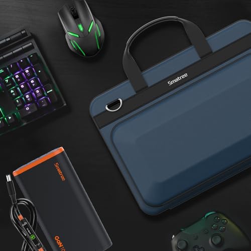 Smatree Heavy Duty Hard Case for 18 inch HP/Alienware/ASUS/Acer/MSI | for 18 inch Alienware 18/m18,ASUS ROG Strix G18/Scar18 2025/2024,Acer Predator Helios 18/Neo 18,Raider 18HX,HP OMEN 17,Blue - color: Blue-18 Inch