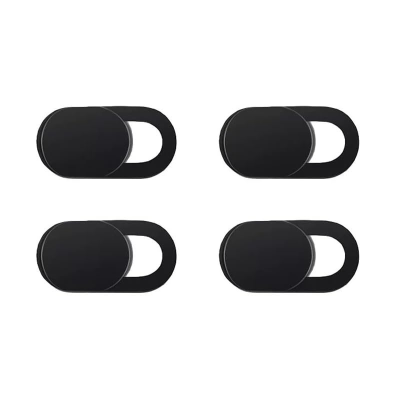 Webcam Cover Slide for Laptop, Phone, Tablet, and Desktop Camera Privacy Protection, Anti-Peeping Camera Blocker, Set of 4 - color: White, size: one size