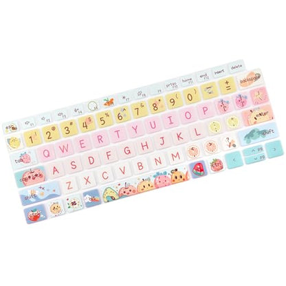 Silicone Keyboard Cover Skin for Dell Latitude 3000 3340 13.3"(2023)/ 5320 5330 5340 5350 13.3"/ 7320 7330 7340 7350,Cute Fruits - color: Cute Fruits