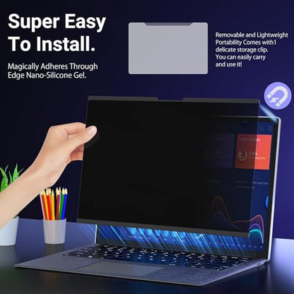 ZOEGAA Surface Pro Privacy Screen, Anti Blue Light Sliding Camera Cover, Compatible with Surface Pro 10/9/8/X - size: Surface Pro 9/8 13 inch