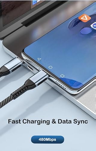 USB-C to USB-C Cable, 1M 3.3ft