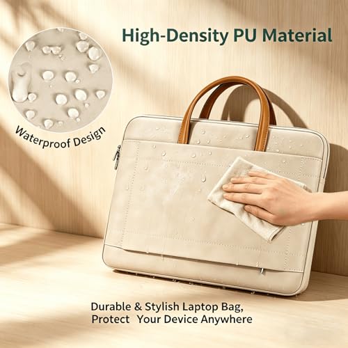 14 15 Inch Laptop Case Sleeve with Handle, Waterproof Laptop Carrying Cover, 360° Shockproof Protective Computer Bag Compatible with 14 15 Inch HP Macbook Lenovo Dell ASUS Acer