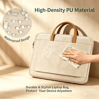 14 15 Inch Laptop Case Sleeve with Handle, Waterproof Laptop Carrying Cover, 360° Shockproof Protective Computer Bag Compatible with 14 15 Inch HP Macbook Lenovo Dell ASUS Acer