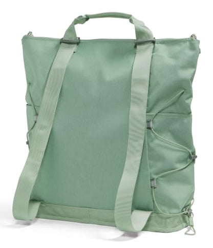 THE NORTH FACE Borealis Tote Bag | Over Shoulder & Backpack Carry Options, Water Repellent, 16" Laptop Sleeve - color: Slate Moss Dark Heather/Slate Moss