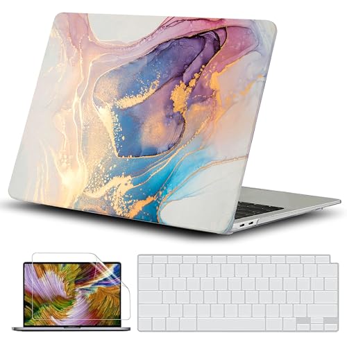 GVTECH Case for MacBook Air 13 inch Case (2010-2017) A1369 A1466 Plastic Hard Shell, Keyboard Cover & Screen Protector, Design02 - color: Design02, size: Mac Air 13 (2010-2017)(A1369/A1466)