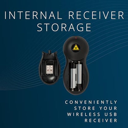 Kensington Wireless Presenter with Red Laser Pointer (K33272WW)