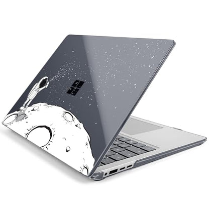 Batianda AstroGrid Case for Microsoft Surface Laptop 15 inch, Astronaut | Fits Surface Laptop for Business 8th Edition 2026 & Surface Laptop 7 2024, 4-in-1 Accessories Bundle, Slim Durable Hard Shell - color: Astronaut