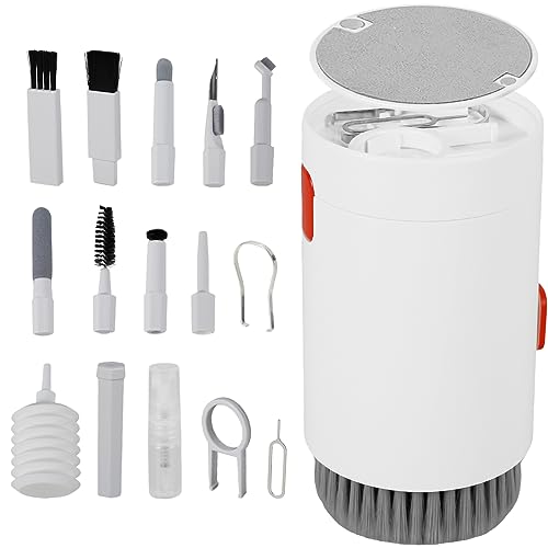 20Pcs Electronic Cleaner Kit Professional Cleaning Brush Set Multifunctional Laptop Computer Screen Dust Remove Cleaning Tool Portable Earbuds Pen Kit for Phone Camera
