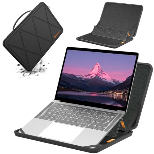 Smatree MS40T Hard Protective 13inch Laptop Case for HP/ASUS/MSI/Microsoft | Compatible for HP Spectre x360 14/14t, ASUS ROG Flow X13, MSI Summit 13/E13 AI/E13 AI Evo/E13 Flip, Microsoft Surface 7 - color: Black, size: 13 inch/MS40T/Size:31.5*23.3cm