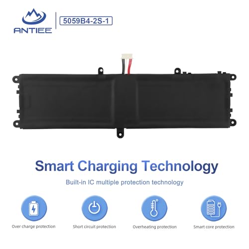 ANTIEE 5059B4-2S-1 Laptop Battery Replacement for Chuwi Gemibook Pro 14 | CoreBook X Pro 14 13.3 inch CWI529 CWI528 Series 5059B4-2S1P 505979-3S1P Q512G20090943, 7.6V 38Wh 5000mAh