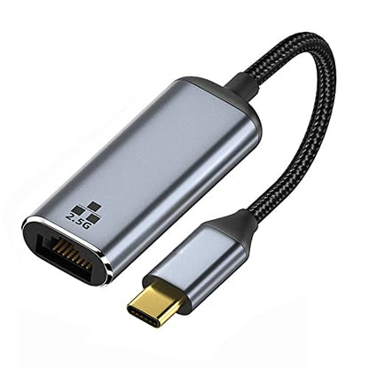 USB-C Type-C USB3.1 to 2500Mbps 2.5Gbps GBE Gigabit Ethernet Network LAN Cable Adapter for Laptop - style: USB-C to 2500Mbps