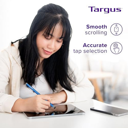 Targus Slim Stylus for Tablets and Smartphones, Metallic Blue (AMM1203US) - color: Metallic Blue, style: Slim Stylus
