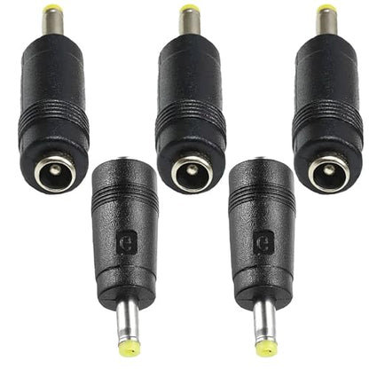 DC Power Connector 50PCS DC Power Adapter Converter Set-5.5×2.1mm Female to 4.0×1.7mm Male Plug for Laptop/PC/CCTV/LED/Router ﻿