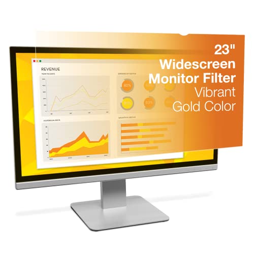 3M Gold Privacy Filter for 23" Widescreen Monitor (GF230W9B) - size: 23" Widescreen Monitor