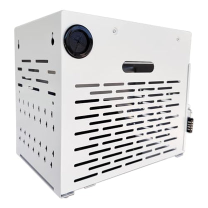 8-Device Tablet & Laptop Charging Cabinet, Lockable Steel Charging Station for Chromebooks, iPads & Devices Up to 14", Fully Assembled Storage Cabinet for Classroom, Office & Library, White - color: White with 8-Device Charging Cabinet