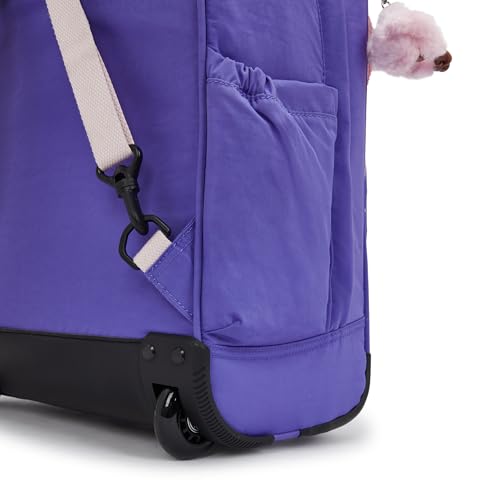 Kipling Women's Gaze 2 Wheel Rolling Backpack - color: Iris Purple C