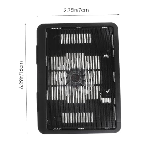 Ergonomic Laptop Cooling Pad with Silent LED Fans Ultra-Thin Computer Stand for Gaming and Office Laptops Quiet Cooler for Heat Dissipation