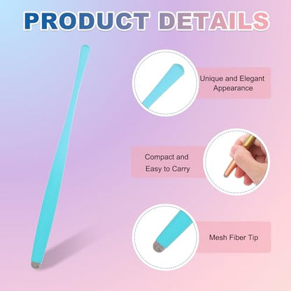 PATIKIL 2Pcs Slim Waist Stylus Pens for Touch Screen, High Sensitivity Universal Pen Capacitive Digital Pens Touchscreen Stylus for Phone Tablets Laptop Touch Screen, Blue - color: Blue
