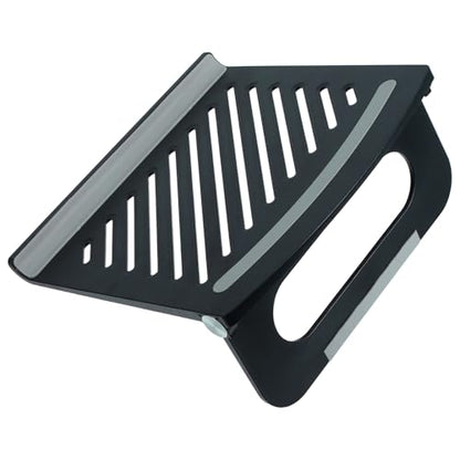 NUOBESTY Adjustable Multi-Angle Foldable Laptop Stand Ergonomic Ventilated Riser for Laptops Up to Stable Desktop Holder for Home Office Library Coffee Shop