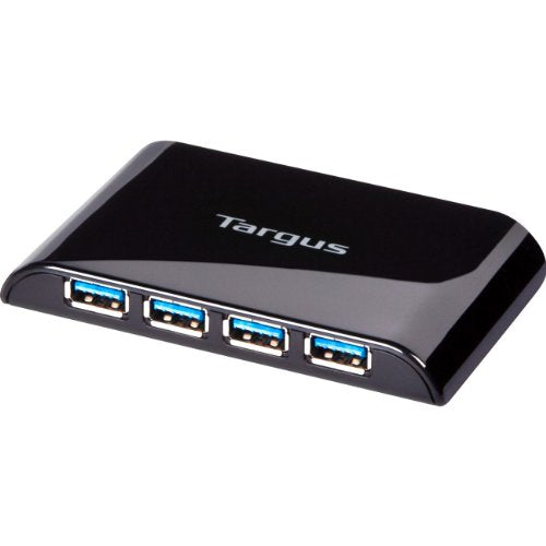 Targus 4-Port USB 3.0 SuperSpeed Hub with AC Adapter and 5-Foot Cable (ACH119US) - style: 4-Port USB 3.0 Hub