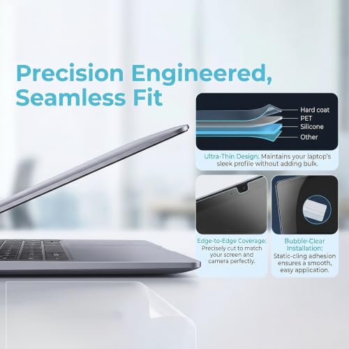 KEANBOLL 3-Pack Designed for Samsung Galaxy Book6 Pro 14-Inch Screen Protector,(NP944XJG), Anti Glare and Anti Fingerprint (Matte) Shield