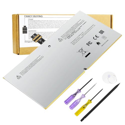 Fancy Buying G3HTA027H DYNR01 Laptop Battery Replacement for Microsoft Surface Pro4 Pro 4 1724 12.3 inch Tablet DYNRO1 G3HTA026H G3HTA027H (7.5V 38.2Wh 5087mAh) - size: 8.15*3.9*0.12inch