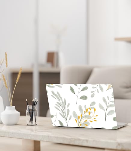 Laptop Skin Sticker Cover Decal - Flower Decal - Universal Size - Fits All laptops up to a 16” Diagonal Size | Easy to Apply, Remove and Change Styles (Colorful Flowers) - style: Colorful Flowers