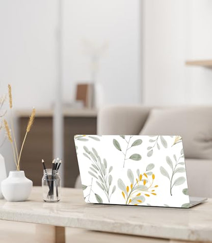 Laptop Skin Sticker Cover Decal - Flower Decal - Universal Size - Fits All laptops up to a 16” Diagonal Size | Easy to Apply, Remove and Change Styles (Colorful Flowers) - style: Colorful Flowers