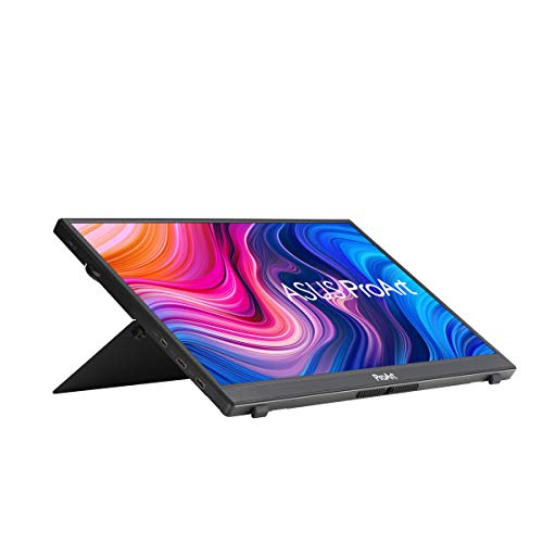 ASUS ProArt Display 14” 1080P Portable Touchscreen Monitor (PA148CTV) - Full HD, IPS, 100% sRGB/Rec.709, Color Accuracy ΔE < 2, Calman Verified, USB-C Power Delivery, Micro HDMI, Tripod Socket - style: 14" Touch USB-C
