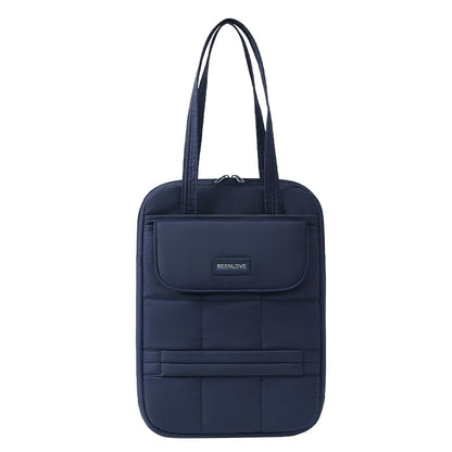 Puffy Laptop Sleeve for MacBook Pro/Air M4/M3/M2/M1 (2024-2019), iPad Pro/Air/Mini - color: Navy Blue