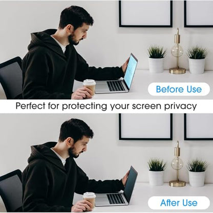 amFilm Magnetic Privacy Screen Protector for MacBook Neo 13'' 2026 | Scratch Protection, Easy to Instllation & Bubble Free, HD Clear, Ultra Thin (Privacy 13 inch) - size: Privacy 13 inch