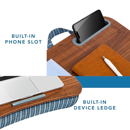 LAPGEAR Designer Lap Desk – Arrow Stripes, 2-Pack with Storage Basket - color: Arrow Stripes, size: 2-Pack Lap Desks + Basket