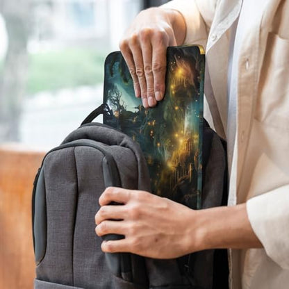 14 inch Laptop Sleeve with Handle Shockproof Laptop Bag Waterproof Computer Cover Bag Fantasy Briefcase