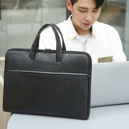 Tote Laptop Bag With Handles Zippers Organize For Notebook Computer Sleeve Handbag Laptop - color: Blue