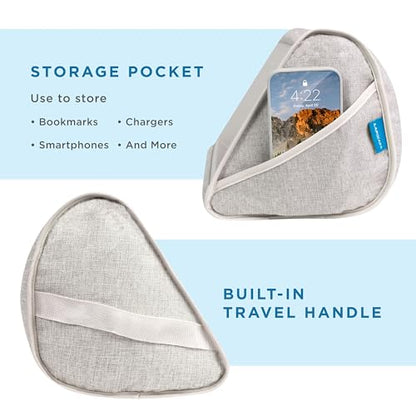 LAPGEAR Book Pillow - Almond, Fits 6" x 9" Books - color: Almond