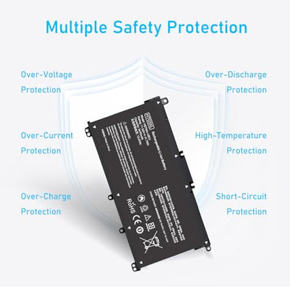 Upgraded 60Wh HT03XL L11119-855 Laptop Battery Replacement for HP | Fit for Pavilion14-DQ 15-DY 15-DA 15-CS 17-BY Series 15-DY1023DX 15-DY1043DX 15-DY0013DX HTO3XL HT03041XL, and More - size: 7.35*3.5*0.25inch HT03XL