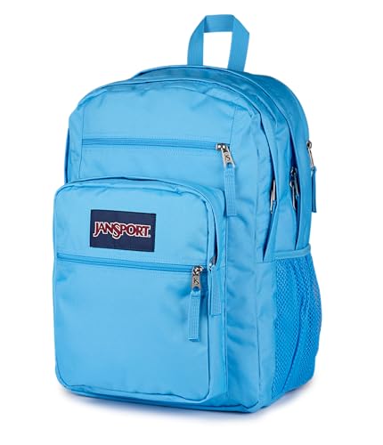 JanSport Laptop Backpack - Computer Bag with 2 Compartments, Ergonomic Shoulder Straps, 15” Laptop Sleeve, Haul Handle - Electric Azul - color: Electric Azul