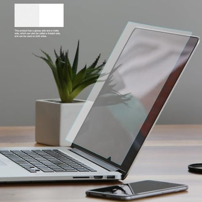 14-inch Laptop Privacy Screen Protector 310x175mm Black Clip-on Anti-glare Peeping Proof Filter for 16:9 Widescreen Computers