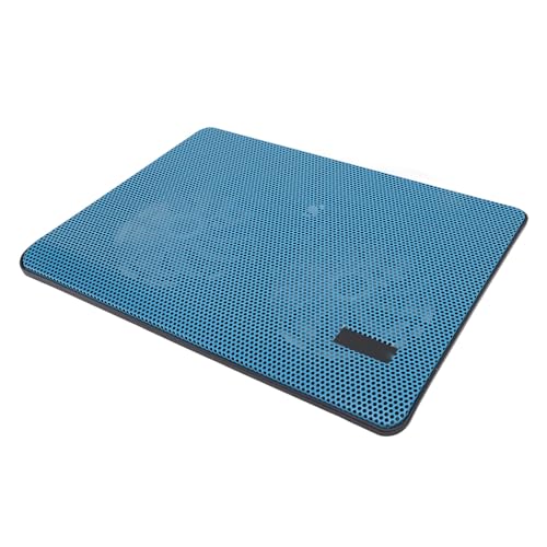 Laptop Cooling Pad, Fan Laptop Cooler Stand with Low Noise for Gaming 17in, Premium Metal Mesh Ergonomic Design Portable Cooling Fan for Office Home Travel
