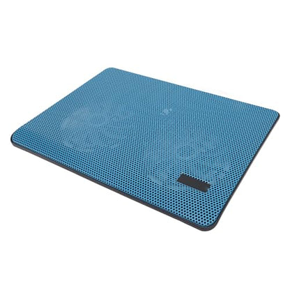 Laptop Cooling Pad, Fan Laptop Cooler Stand with Low Noise for Gaming 17in, Premium Metal Mesh Ergonomic Design Portable Cooling Fan for Office Home Travel