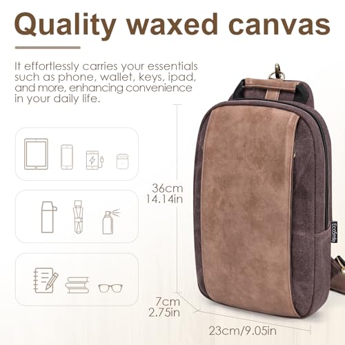 Canvas Messenger Bag Sling Bag Crossbody Shoulder Bag for Men Women Travel Work Satchel Bags - color: Wind Red