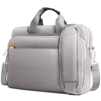 JETech 16 17 17.3 Inch Laptop Bag Case, Waterproof Computer Sleeve Cover Compatible with MacBook Air/Pro 16, Predator Helios 16, ASUS ROG Strix G17, HP Envy 17.3 (Light Grey) - color: Light Grey, size: 16-17 Inch